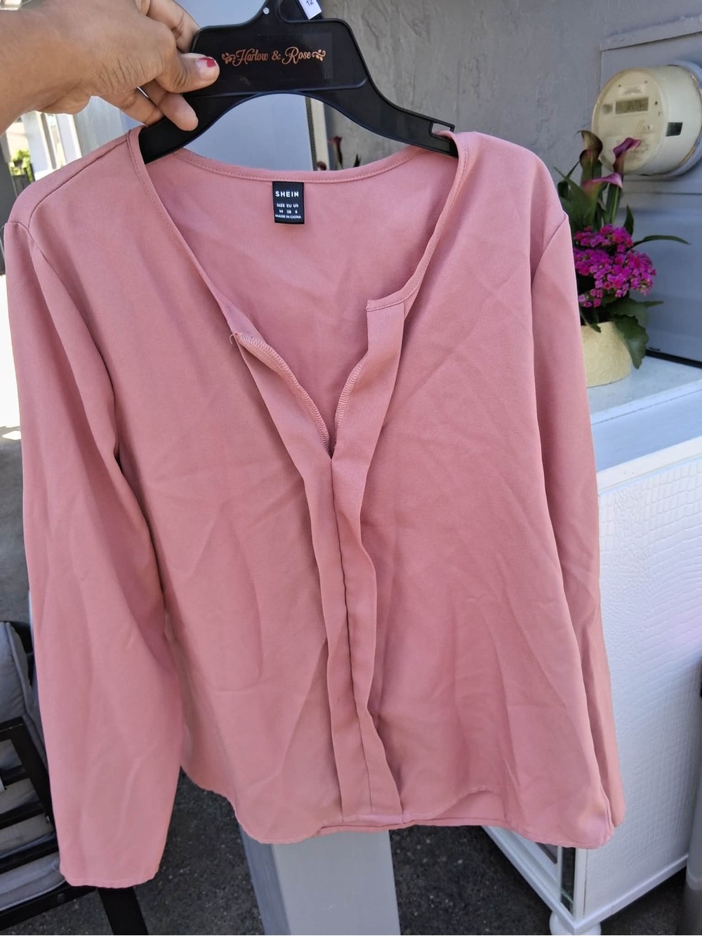 SHEIN Dusty Rose 2 top bundle